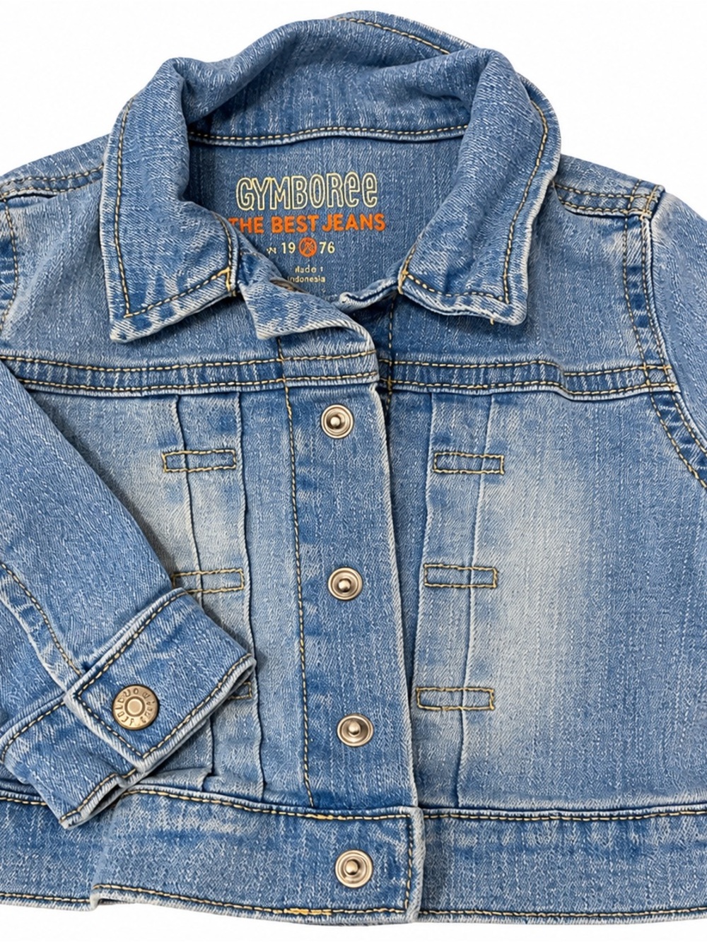 Gymboree Baby 6-12M Light Wash Denim Jean Jacket